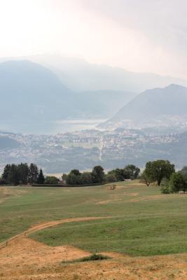 Vista da Arosio su Lugano